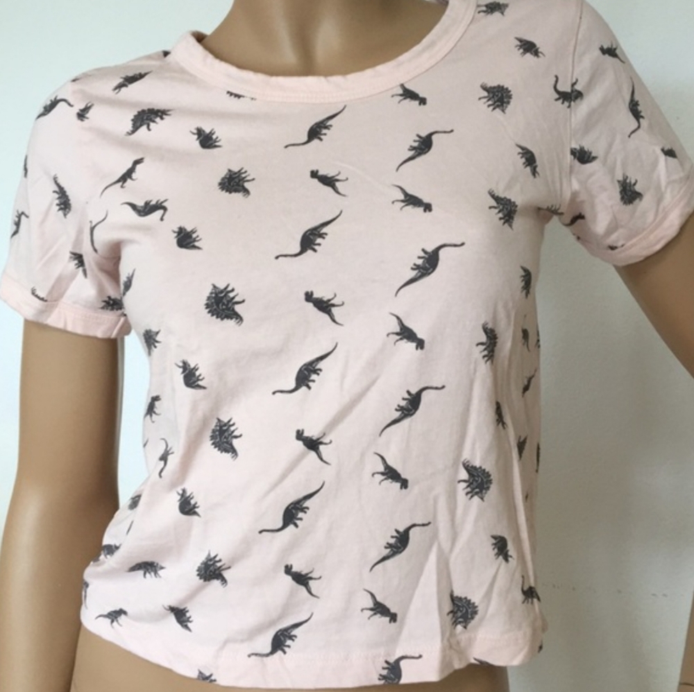 Dinosaur Crop Top